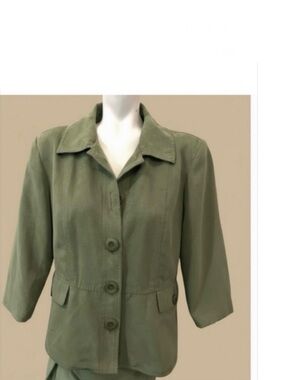 Northern Reflections Olive Faux Suede Utility Jacket | Easy Layering